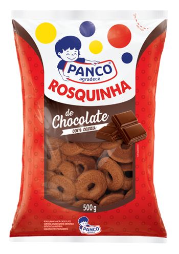 Biscoito Rosquinha Panco Chocolate 500g