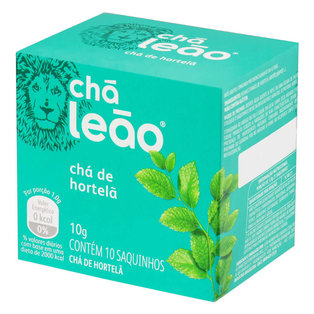 Chá Leão de Hortelã 10un 10g