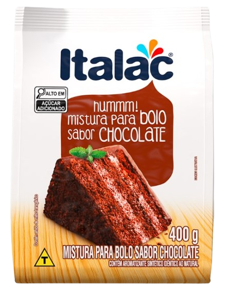 Mistura Para Bolo Italac Sabor Chocolate 400g