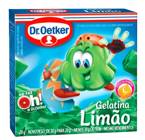 Gelatina Dr Oetker Limão 20g