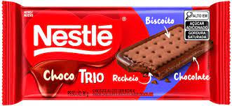 Barra de Chocolate Nestlé Choco trio Chocolate 90g